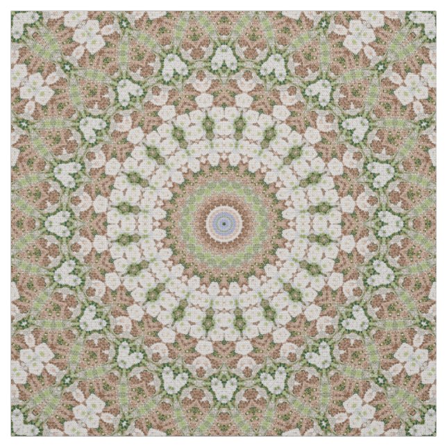 Abstract modern mosaic kaleidoscopic tile pattern stoff (Muster)