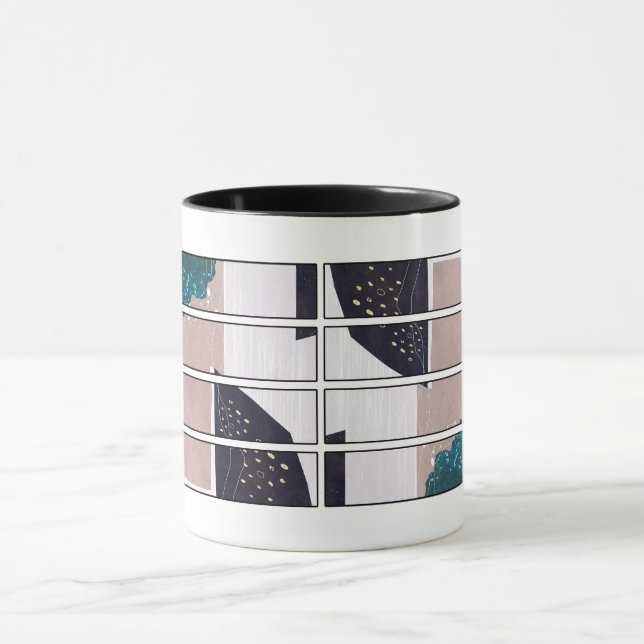 Abstract Mug Design Tasse (Zentrum)