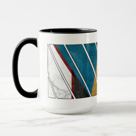 abstract mug design tasse