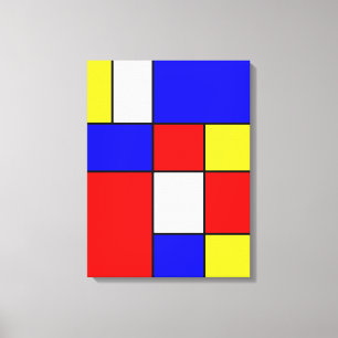 Abstract Nr. 414 Leinwanddruck