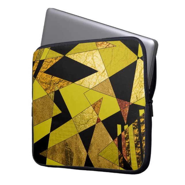 Abstract Nr. 508 Laptopschutzhülle (Vorderseite Links)