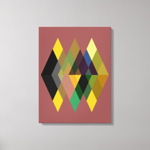Abstract Nr. 726 Leinwanddruck