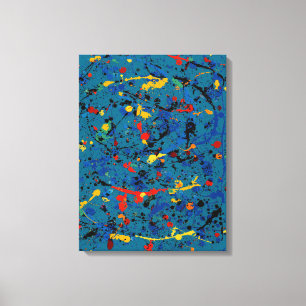 Abstract Nr. 902 Leinwanddruck