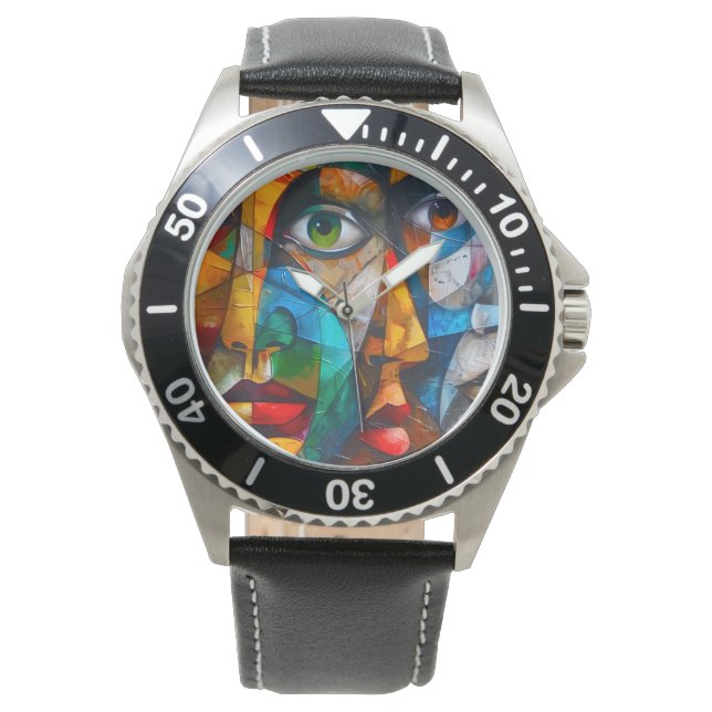 Abstract of girl's armbanduhr (Vorderseite)