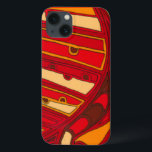 Abstract Orange Panels Case-Mate iPhone Hülle<br><div class="desc">A surrealist dream, these brightly colored abstract orange panels look like melted wax flowing through a canvas. A Jennifer Goldberger creation, this work is amazing in its imaginative use of color and lines. Order yours today!</div>