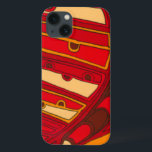 Abstract Orange Panels Case-Mate iPhone Hülle<br><div class="desc">A surrealist dream,  these brightly colored abstract orange panels look like melted wax flowing through a canvas. A Jennifer Goldberger creation,  this work is amazing in its imaginative use of color and lines. Order yours today!</div>