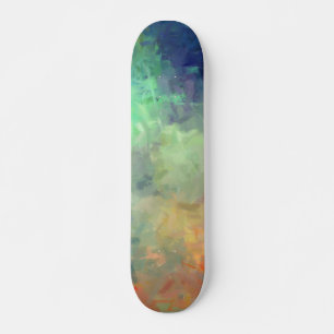 Abstract Painting Colors #18 Skateboard