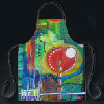 Abstract Painting Schürze<br><div class="desc">This design comes from an abstract painting of mine that i did in acrylic paint.</div>