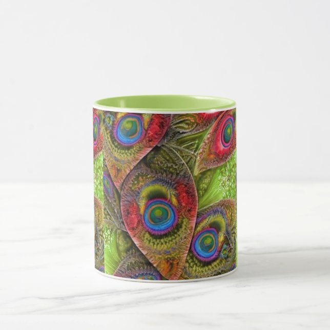 Abstract paisley Mug Tasse (Zentrum)