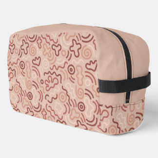 Abstract Party Doodle Pattern Waschbeutel