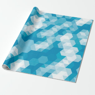 Abstract pattern of geometric shapes backgroundabs geschenkpapier