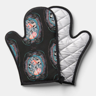 Abstract pattern , seamless illustration 7 ofenhandschuh