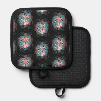 Abstract pattern , seamless illustration 7 topflappen