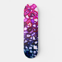 Abstract pink geode pattern 
