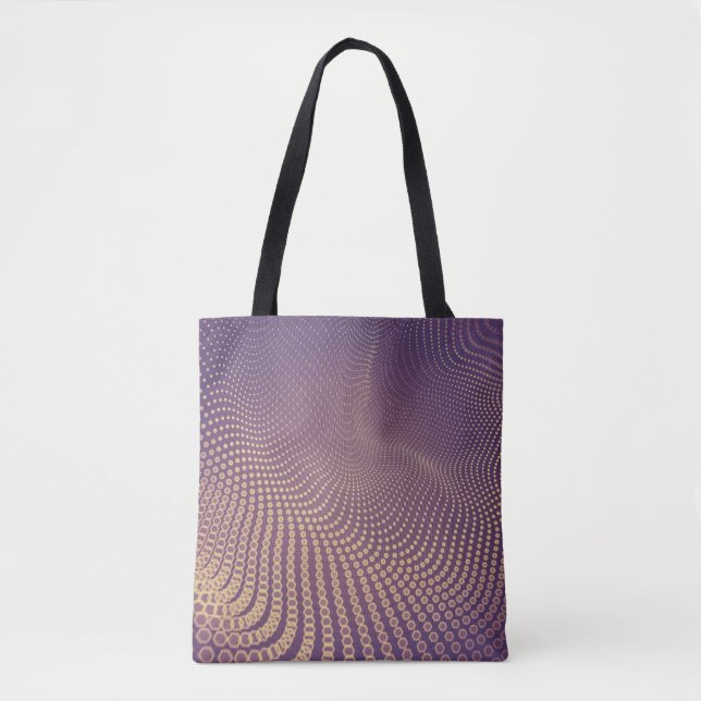 Abstract polygonal space low poly dark background  tasche (Vorderseite)