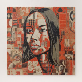 Abstract Portrait of a Woman