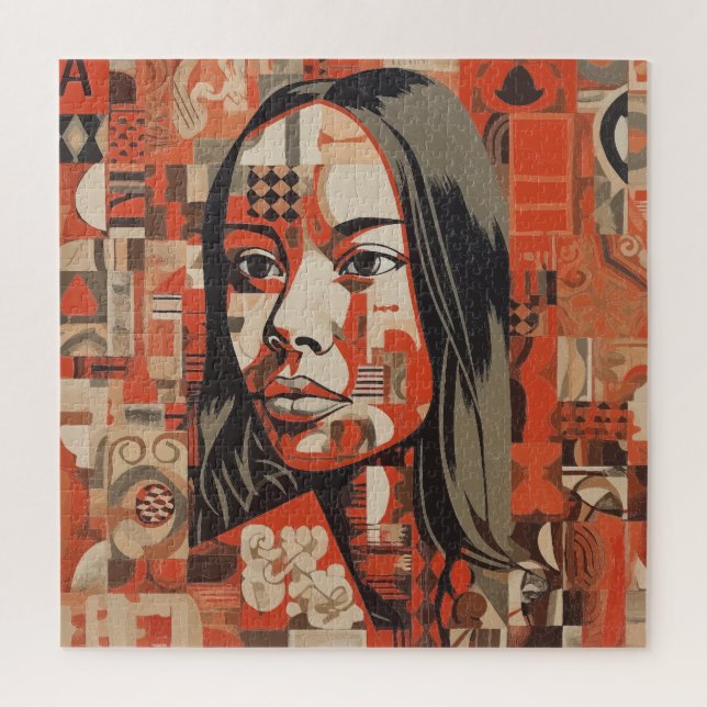 Abstract Portrait of a Woman (Vertikal)