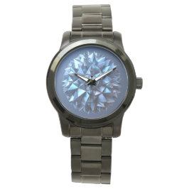 abstract pyramides ball armbanduhr