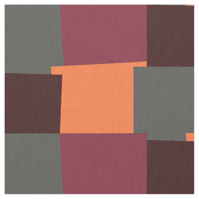 Abstract Retro Color Geometric Pattern #6 Stoff (Nahaufnahme)