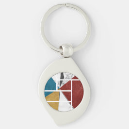 Abstract Schlüsselanhänger