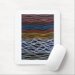 Abstract Seafront Painting by Alfred Fox Mousepad<br><div class="desc">Abstract Seafront Painting by Alfred Fox.</div>