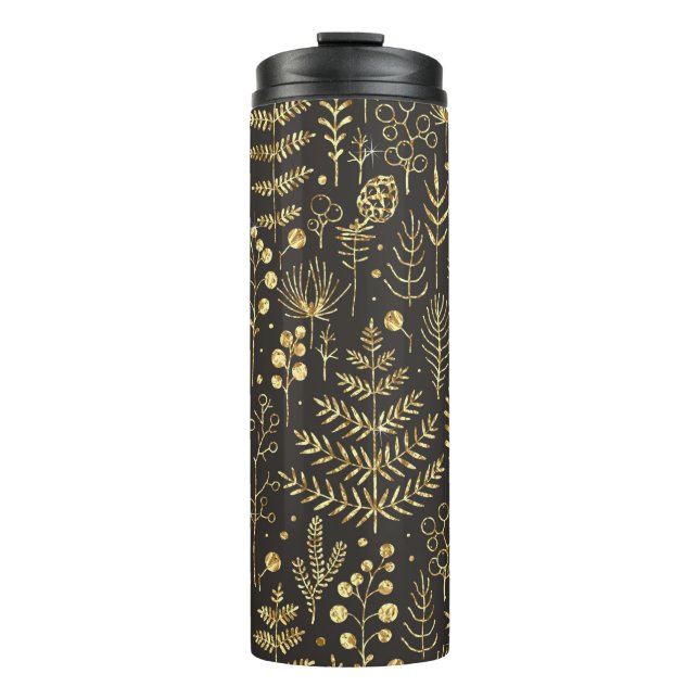 Abstract seamless pattern. Creative vintage backgr Thermosbecher (Vorderseite)