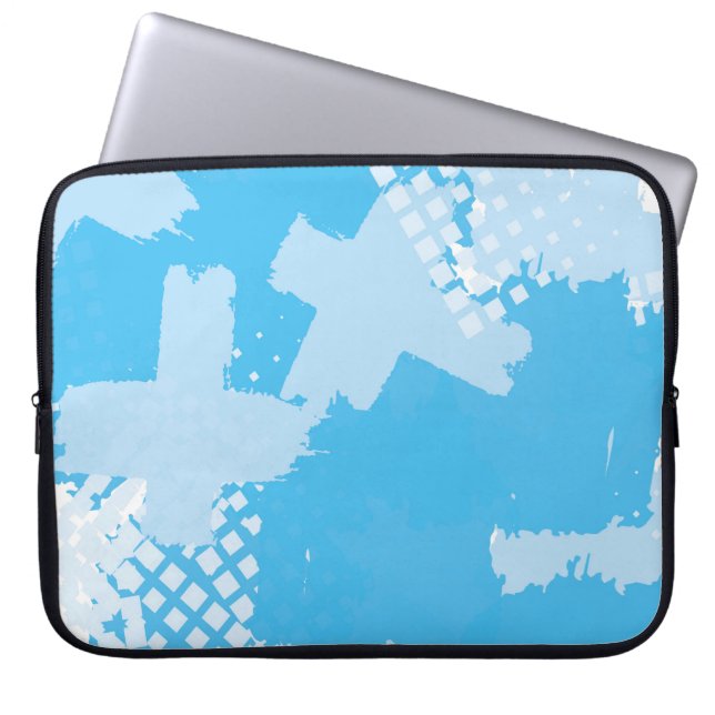 Abstract seamless vintage pattern. Repetitive colo Laptopschutzhülle (Vorderseite)