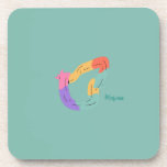 Abstract Shape Coaster Getränkeuntersetzer<br><div class="desc">This abstract shape coaster adds a modern and artistic touch to your home décor. Featuring a bold abstract design with clean lines and contemporary style, it enhances coffee tables, dining areas, or office desks while protecting surfaces from spills and heat. Both functional and decorative, this coaster brings personality to everyday...</div>