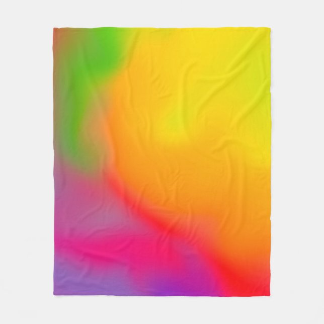 Abstract soft cloud background in pastel colorful  fleecedecke (Vorderseite)