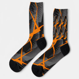 abstract sports socks socken