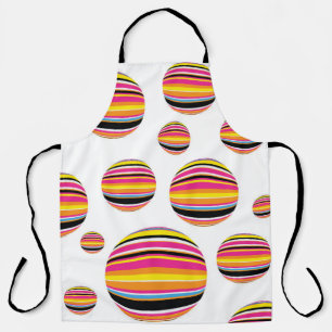 abstract striped raindrops seamless pattern multic schürze