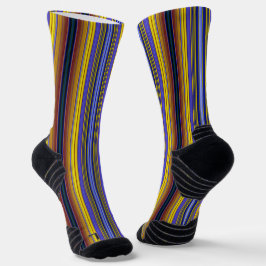 Abstract Stripes Design 1 Socken