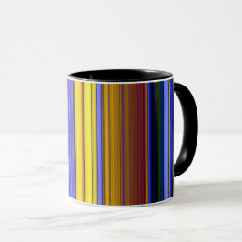 Abstract Stripes Design 1 Tasse