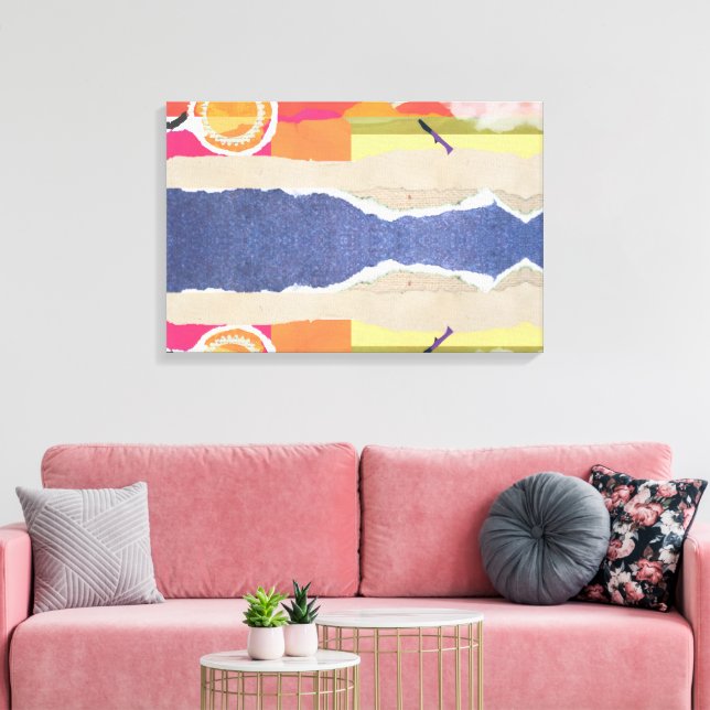 abstract sunset and beach design wall art leinwanddruck (Insitu (Wohnzimmer))