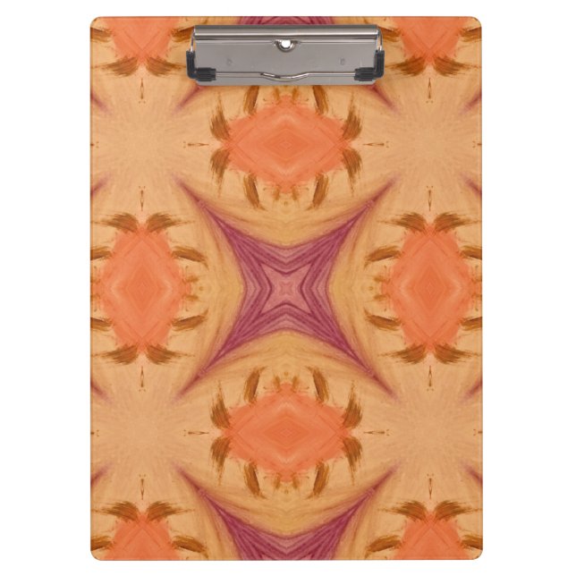 Abstract Sunset  Klemmbrett (Vorderseite)