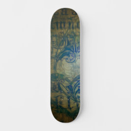 Abstract Swirl Skateboard Deck