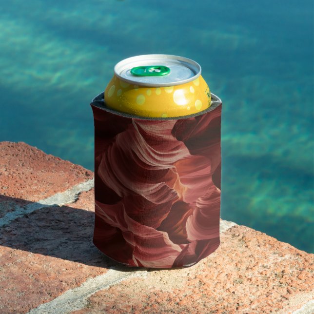 Abstract Swirling Pattern von Antelope Canyon Dosenkühler (In Situ Pool)