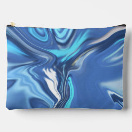 Abstract Symphony in Blue 2 Zubehörtasche