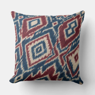 Abstract textile retro geometric pattern   kissen