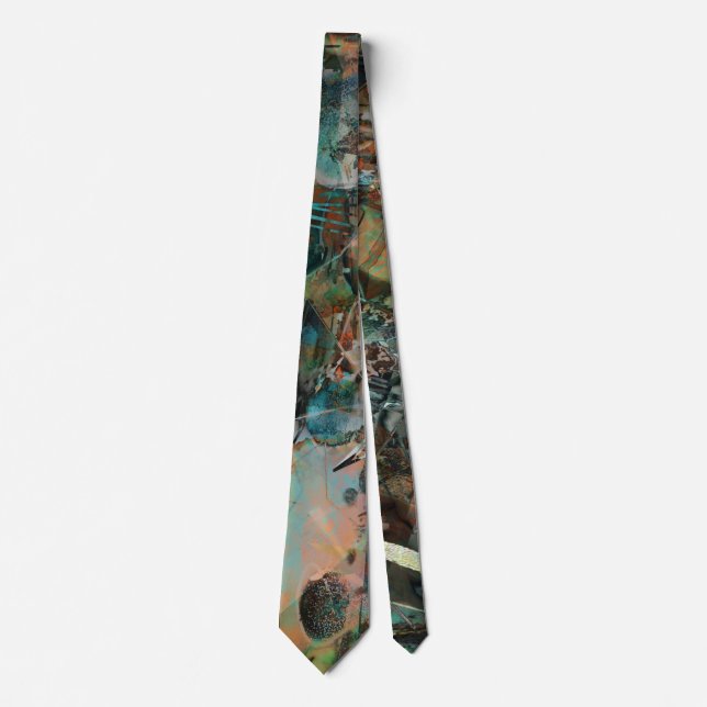 Abstract Tie in the Style of Hieronymus Bosch Krawatte (Vorderseite)
