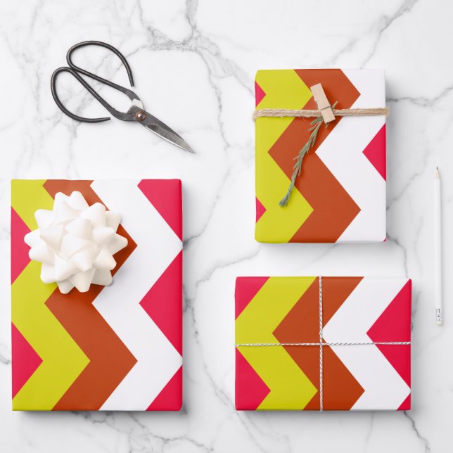 ABSTRACT TILES PATTERN. GESCHENKPAPIER SET (Vorderseite)