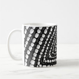 Abstract Triangle Detailed Pen and Ink Shapes Kaffeetasse