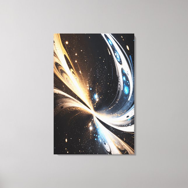 Abstract Universe Leinwanddruck (Vorderseite)