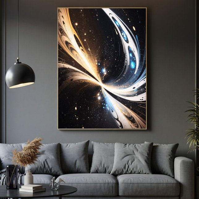 Abstract Universe Leinwanddruck (Von Creator hochgeladen)