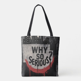 Abstract Urban Grin Art Tasche