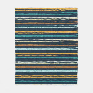 Abstract Vertical Lines pattern Fleecedecke