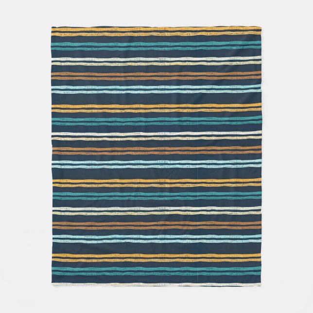 Abstract Vertical Lines pattern Fleecedecke (Vorderseite)