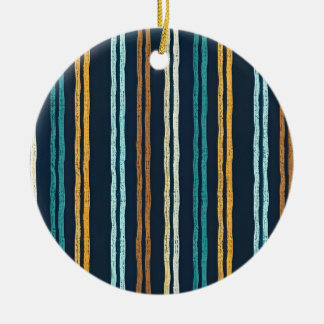 Abstract Vertical Lines pattern Keramik Ornament