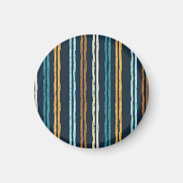 Abstract Vertical Lines pattern Magnet