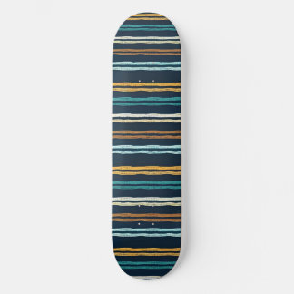 Abstract Vertical Lines pattern Skateboard